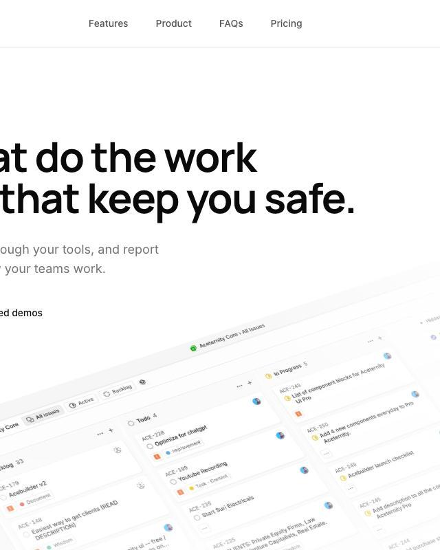 Agenforce Marketing Template — React & Next.js website template by Serafim