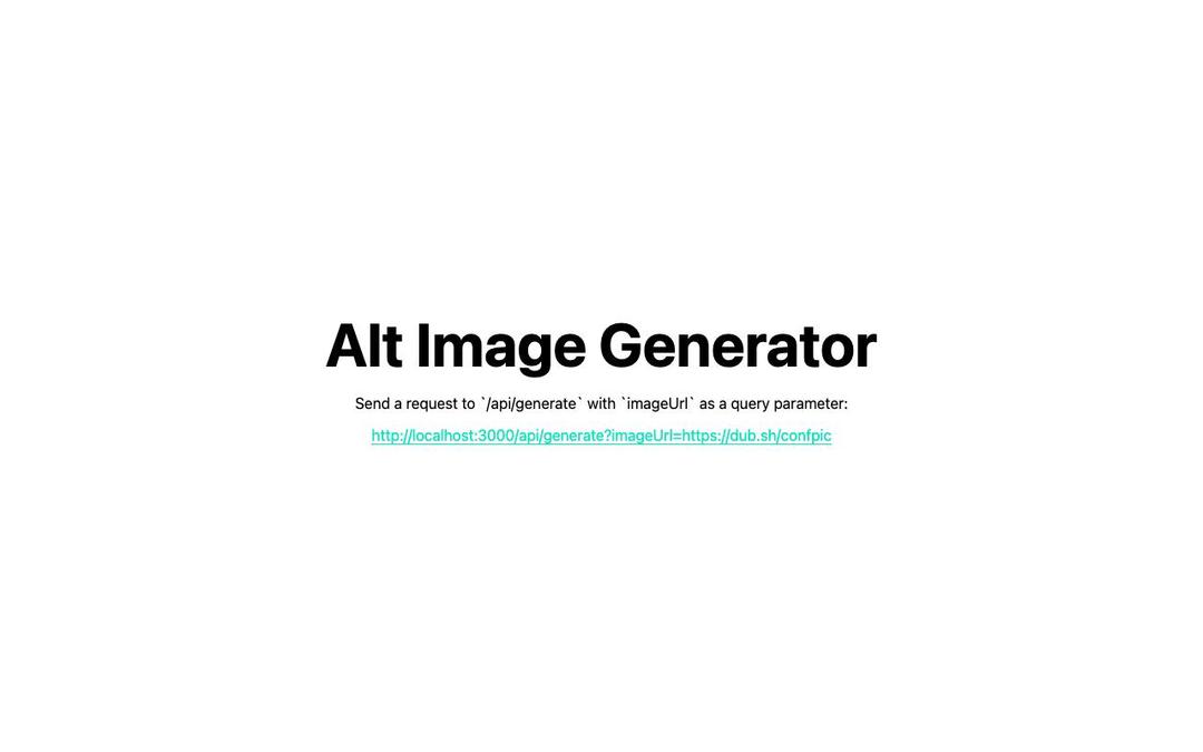 Alt Text Generator preview