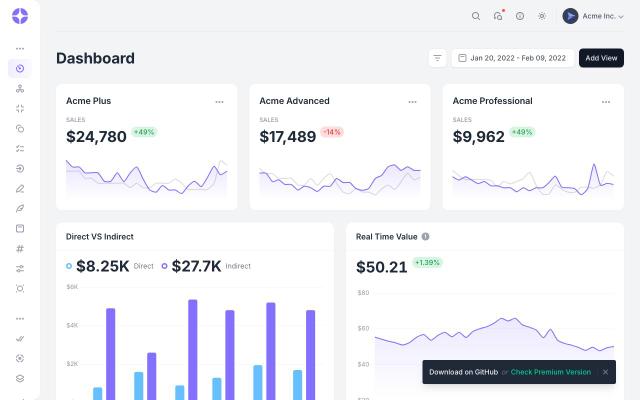 Mosaic Lite - free React & Next.js website template by Cruip