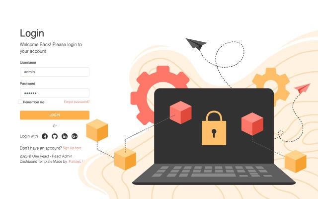 Flatlogic One React Template - free React & Next.js website template by Flatlogic