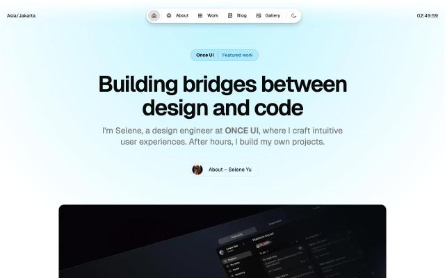 Magic Portfolio for Next.js - React & Next.js website template by 21st Indexer