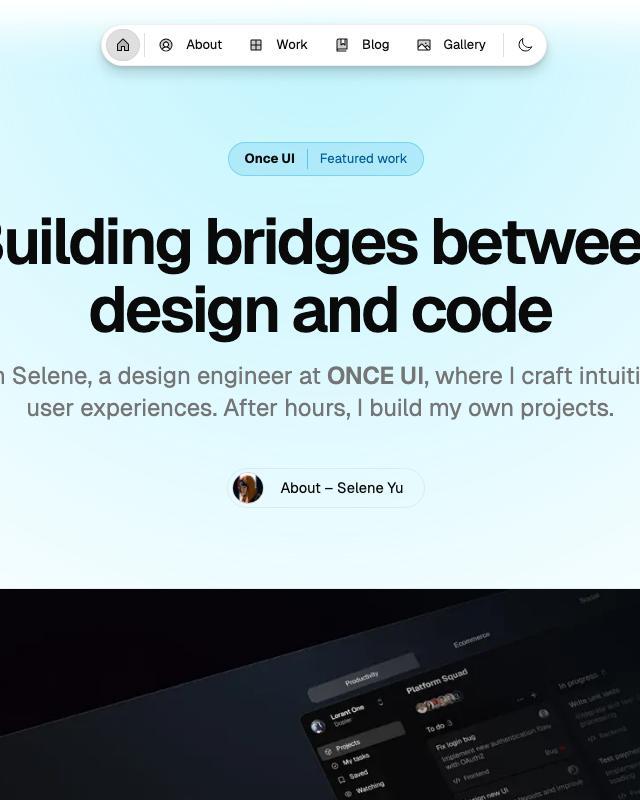Magic Portfolio for Next.js — React & Next.js website template by Serafim