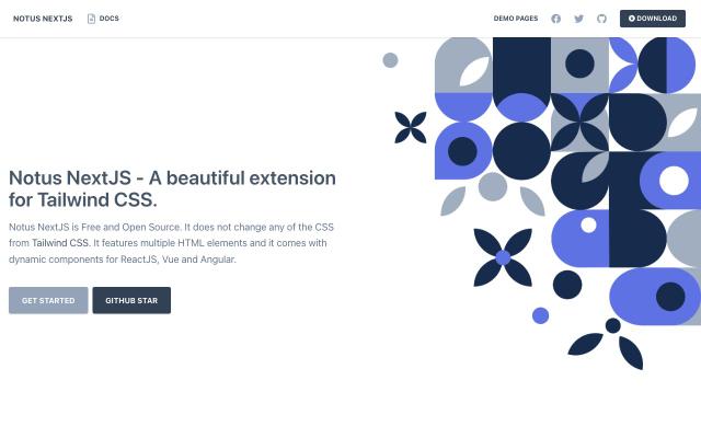 Notus NextJS - free React & Next.js website template by Creative Tim