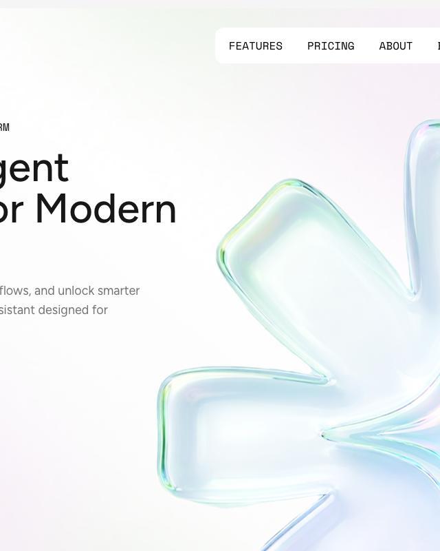 Synth AI — React & Next.js website template by Serafim