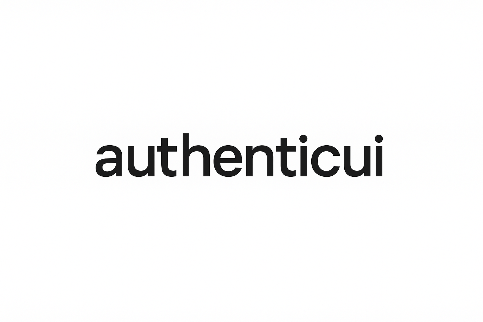 AuthenticUI
